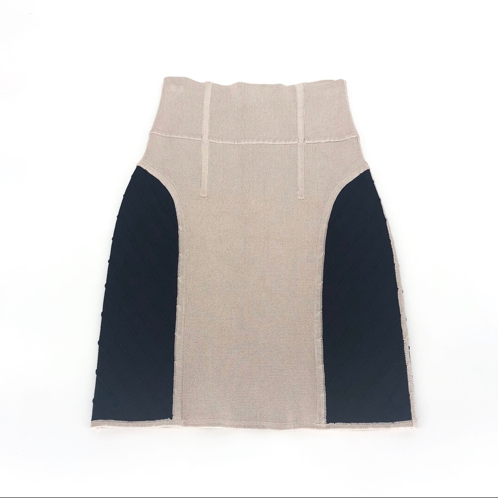 Wilfred bodycon skirt two tone s
